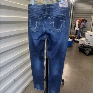 True Religion dark wash skinny jeans for women- sz 34